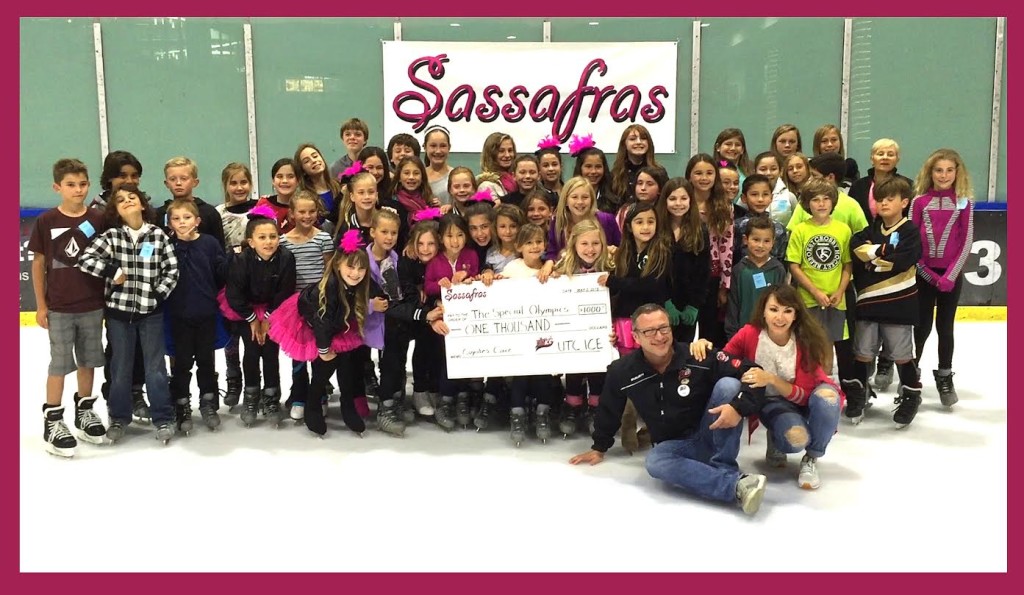 UTC Ice and Sasssfras raise $1,000 for the Special Olympics 